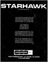 Cinematronics Starhawk Manual