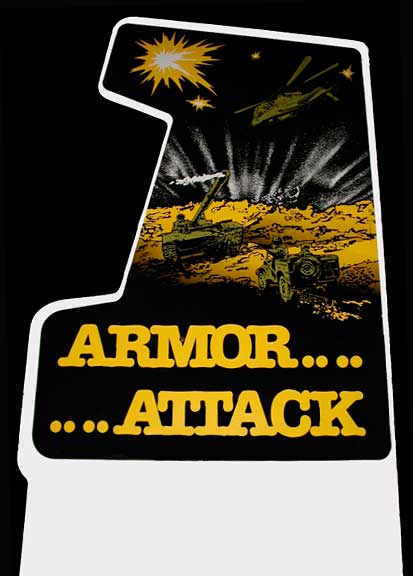 Armor Attack Cabinet Side Art