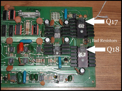 Power Transistors Locations