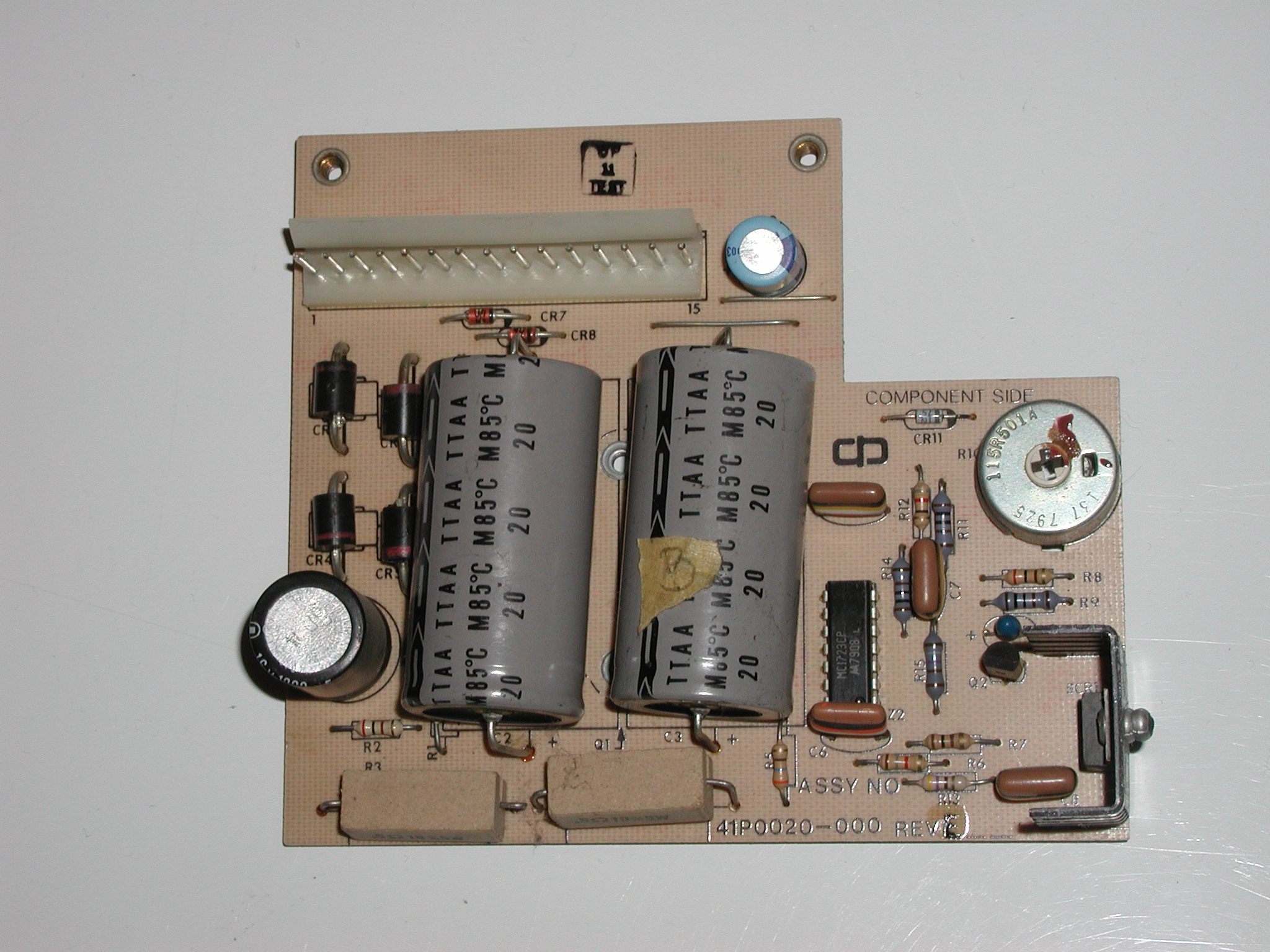 Cinematronics Power Supply Information