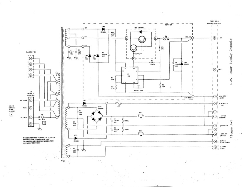 Vectorbeam Power Supply Schematic