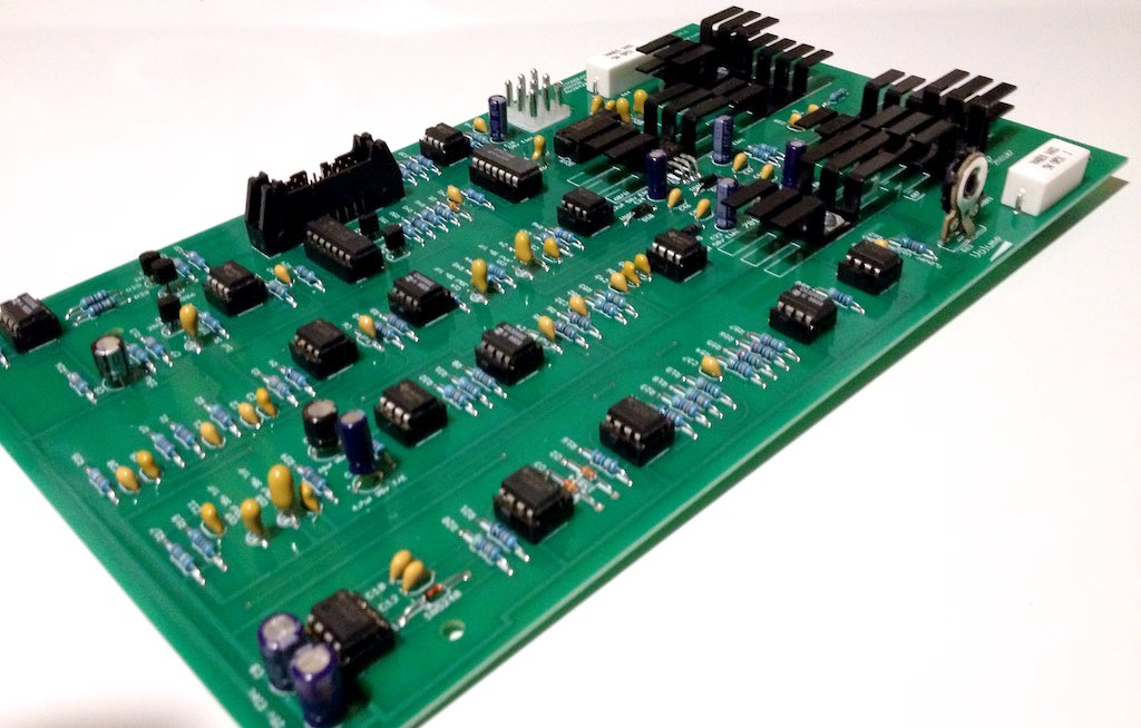 Vectorbeam Warrior Reproduction Audio PCB v1.1